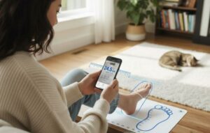 Mide tu pie y encuentra el calzado perfecto desde tu celular