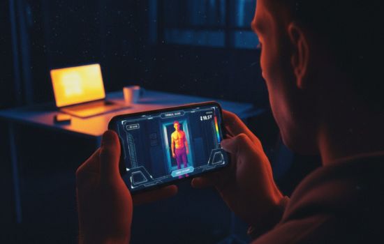 Explora el mundo con visión térmica a través de tu smartphone