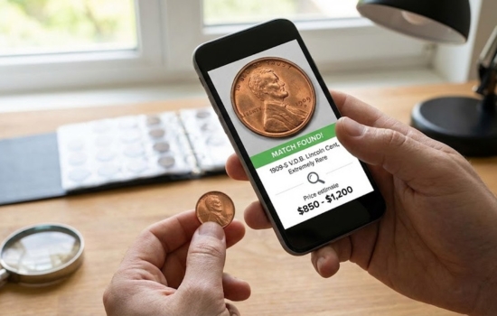 Identifica monedas raras con precisión y rapidez